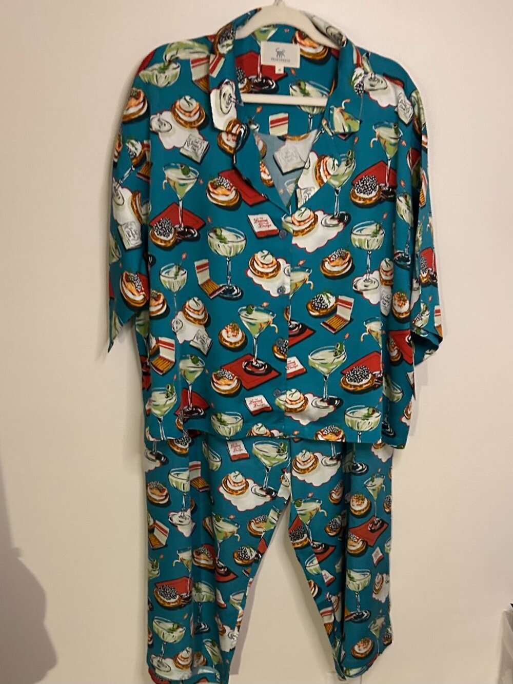 NWT: Printfresh Blinis & Martinis - Eco Satin Hepburn Set - Size 2X - Picture 4 of 5